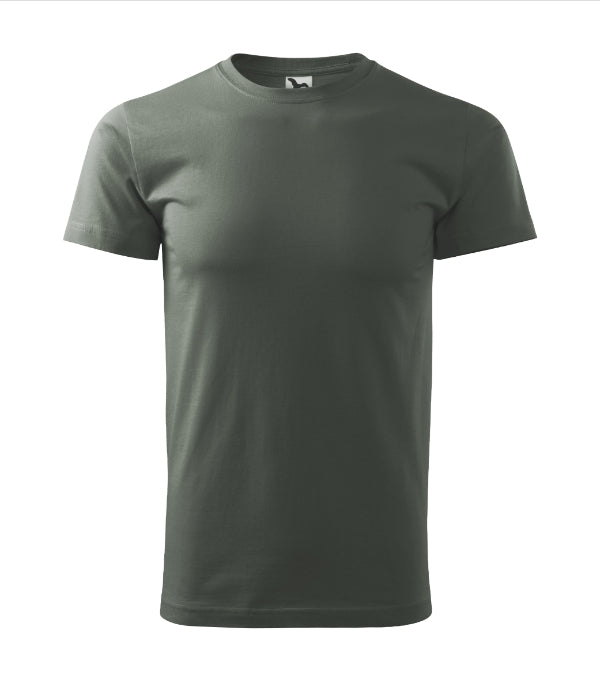 Basic 129 Tričko pánske — tmavá bridlica