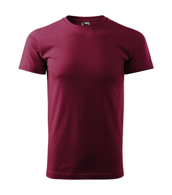 Basic 129 Tričko pánske — garnet