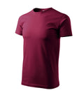 Basic 129 Tričko pánske — garnet