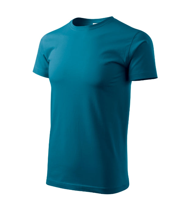 Basic 129 Tričko pánske — petrol blue