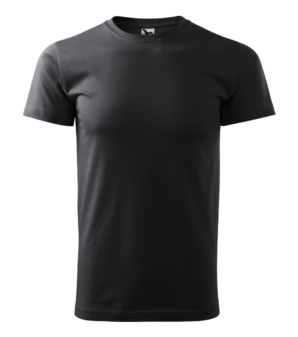 Basic 129 Tričko pánske — ebony gray