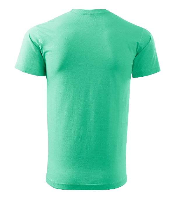 Basic 129 Tričko pánske — mätová