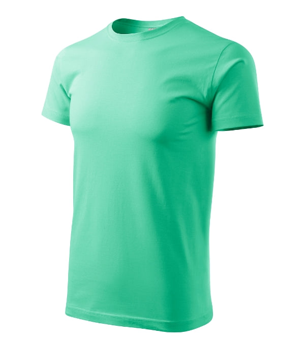 Basic 129 Tričko pánske — mätová