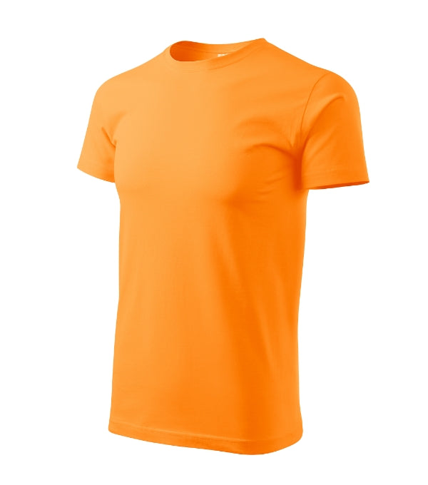 Basic 129 Tričko pánske — mandarínková oranžová