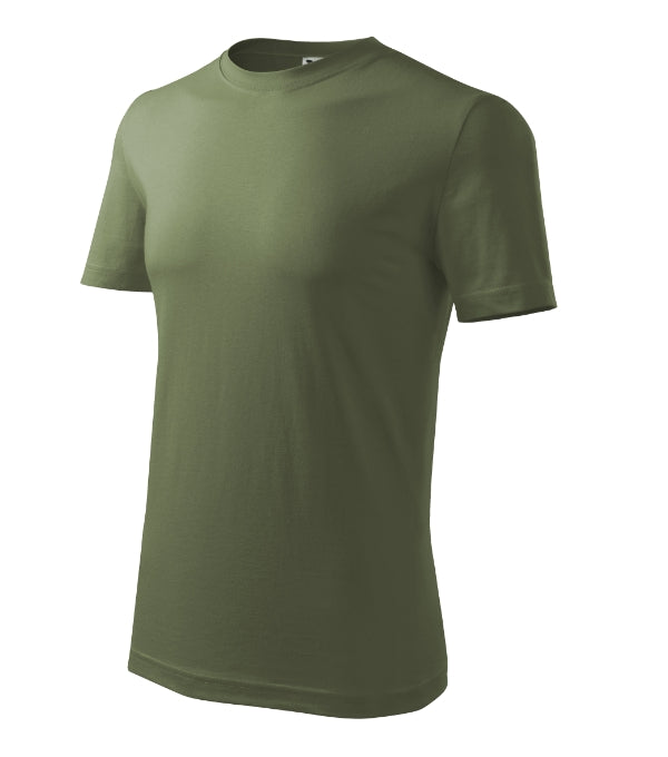 Classic New 132 Tričko pánske — khaki