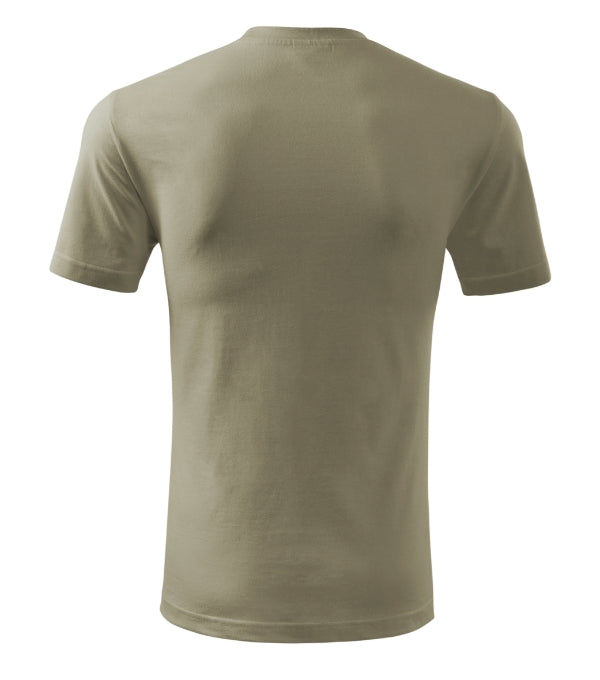 Classic New 132 Tričko pánske — svetlá khaki
