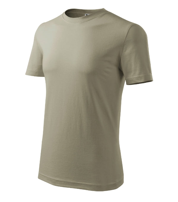 Classic New 132 Tričko pánske — svetlá khaki