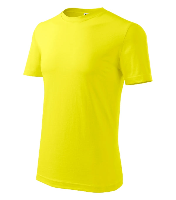 Classic New 132 Tričko pánske — citrónová