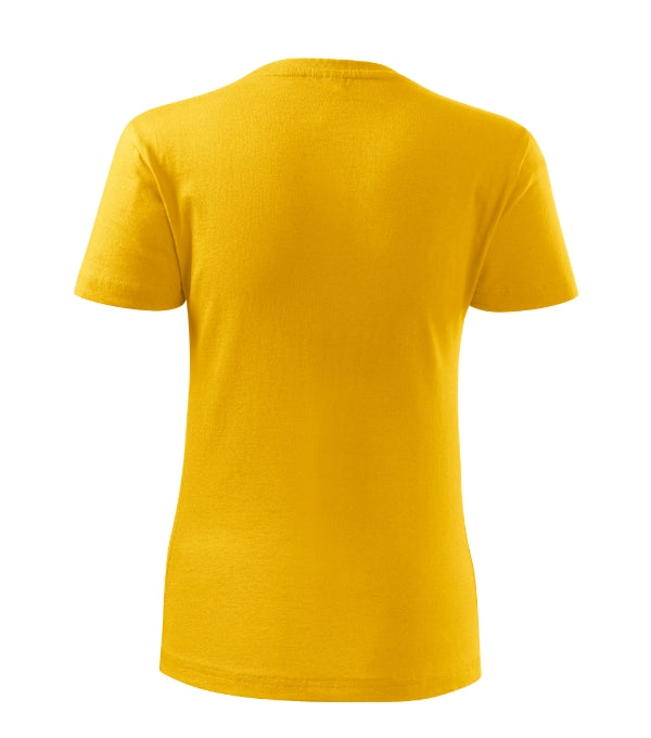 Classic New 133 Tričko dámske — žltá