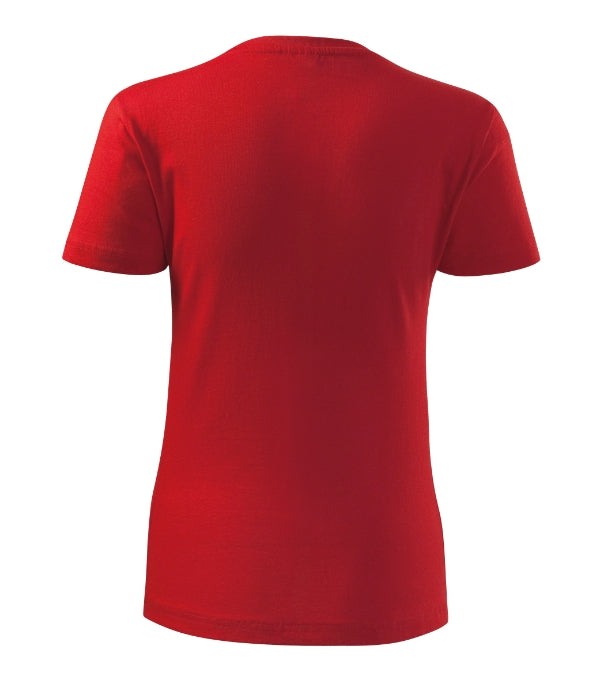Classic New 133 Tričko dámske — červená