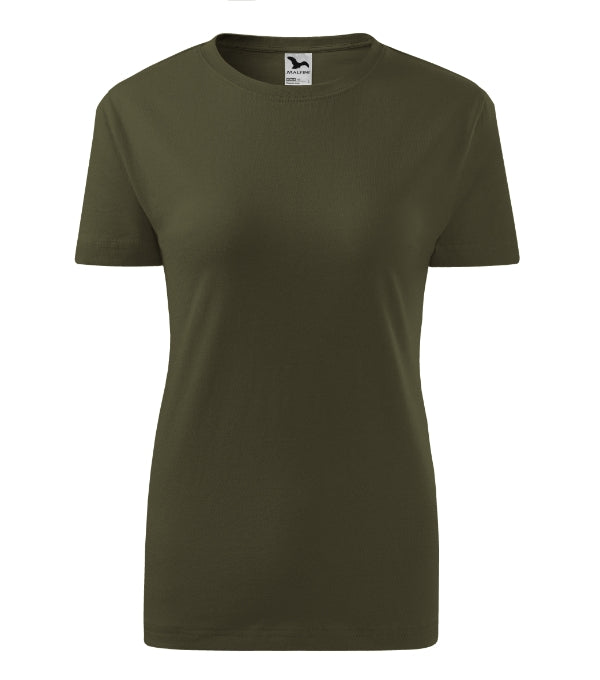 Classic New 133 Tričko dámske — military