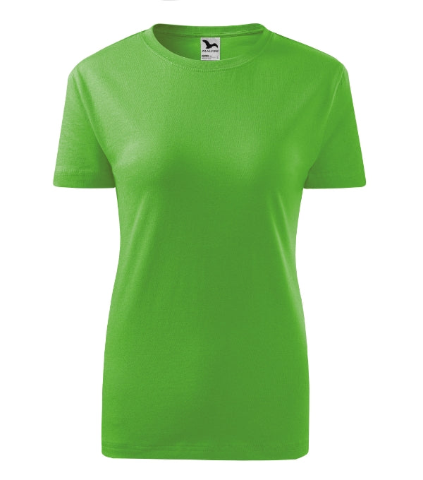 Classic New 133 Tričko dámske — green apple