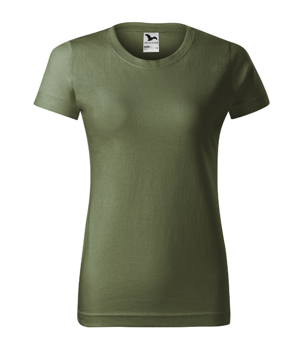 Basic 134 Tričko dámske — khaki