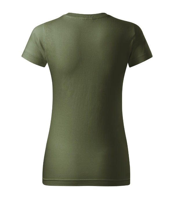 Basic 134 Tričko dámske — khaki