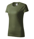 Basic 134 Tričko dámske — khaki