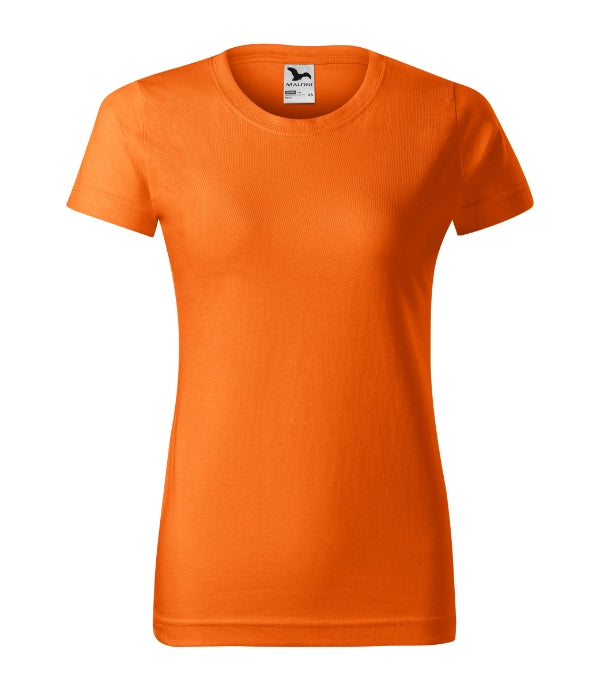 Basic 134 Tričko dámske — oranžová