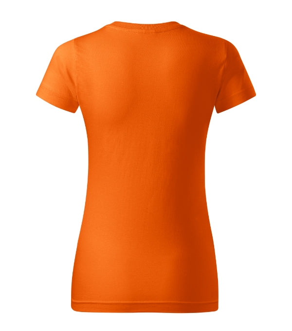 Basic 134 Tričko dámske — oranžová