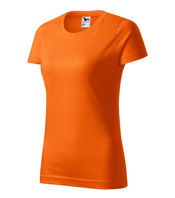 Basic 134 Tričko dámske — oranžová
