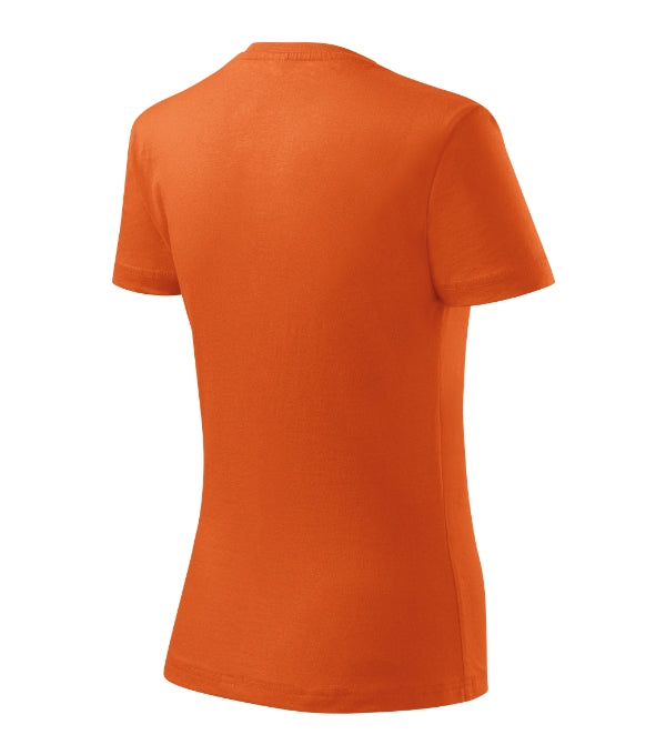 Basic 134 Tričko dámske — oranžová
