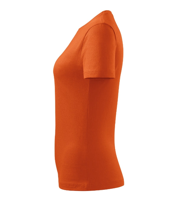 Basic 134 Tričko dámske — oranžová