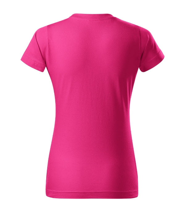 Basic 134 Tričko dámske — purpurová