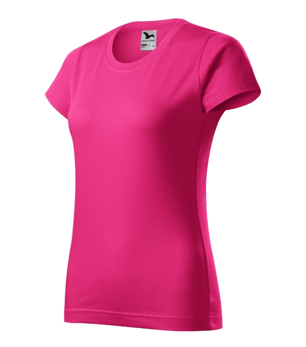 Basic 134 Tričko dámske — purpurová