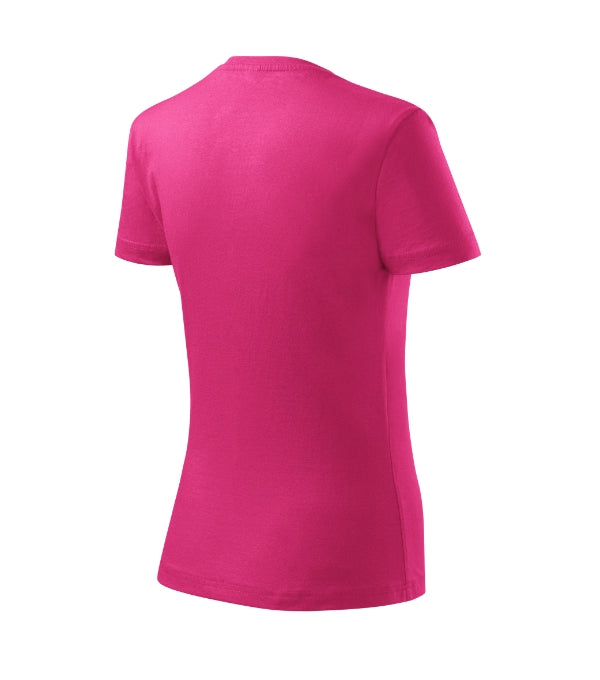 Basic 134 Tričko dámske — purpurová