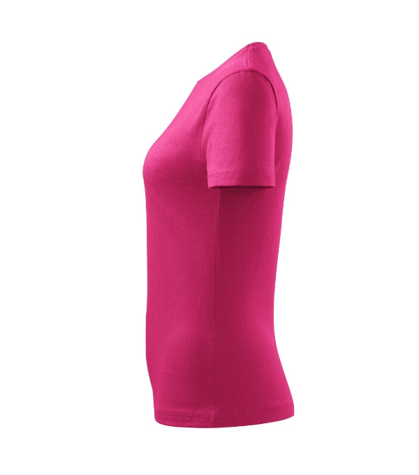 Basic 134 Tričko dámske — purpurová