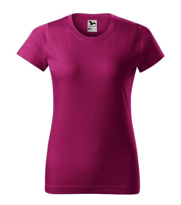 Basic 134 Tričko dámske — fuchsia red