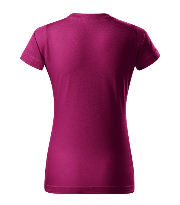 Basic 134 Tričko dámske — fuchsia red