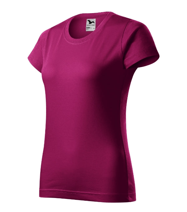 Basic 134 Tričko dámske — fuchsia red