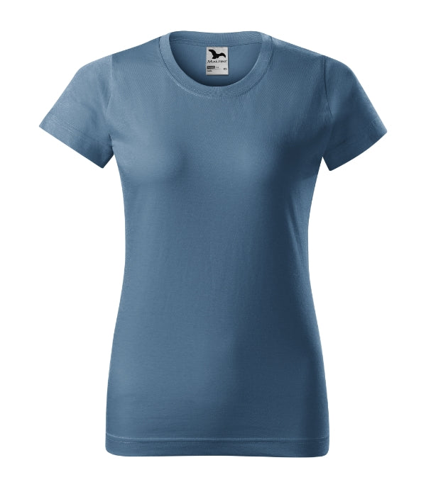 Basic 134 Tričko dámske — denim