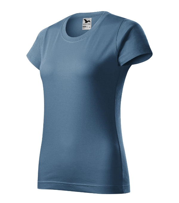 Basic 134 Tričko dámske — denim
