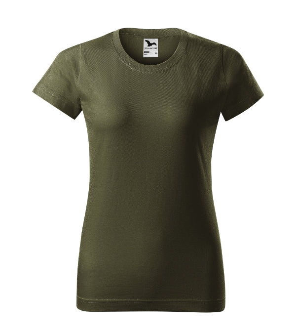 Basic 134 Tričko dámske — military