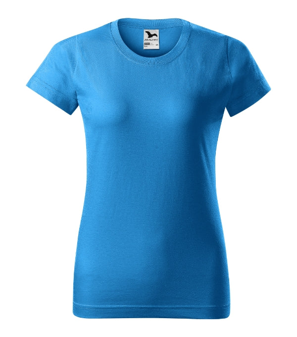 Basic 134 Tričko dámske — snorkel blue