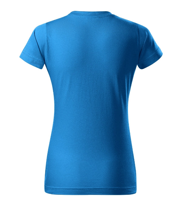 Basic 134 Tričko dámske — snorkel blue