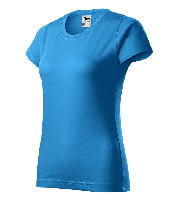 Basic 134 Tričko dámske — snorkel blue
