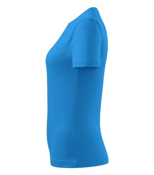 Basic 134 Tričko dámske — snorkel blue