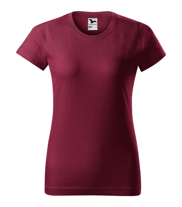 Basic 134 Tričko dámske — garnet