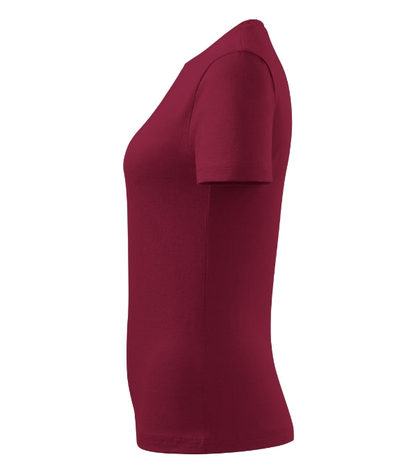 Basic 134 Tričko dámske — garnet