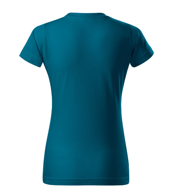 Basic 134 Tričko dámske — petrol blue