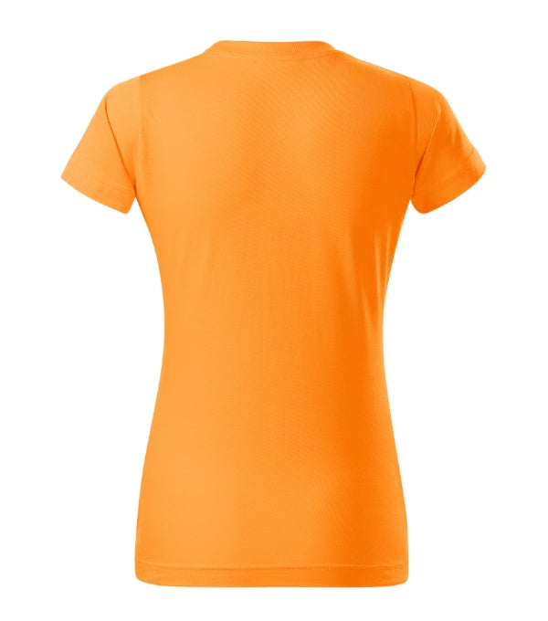 Basic 134 Tričko dámske — mandarínková oranžová