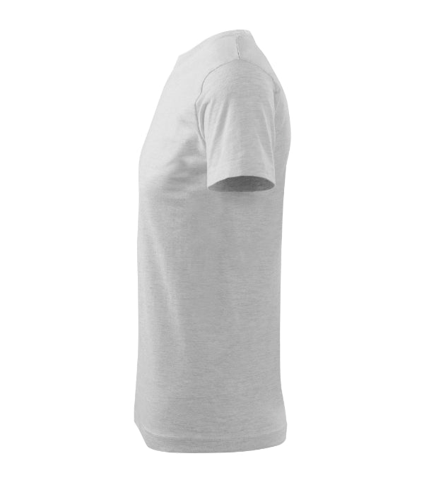 Heavy New 137 Tričko unisex — svetlosivý melír