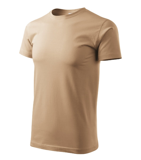 Heavy New 137 Tričko unisex — piesková