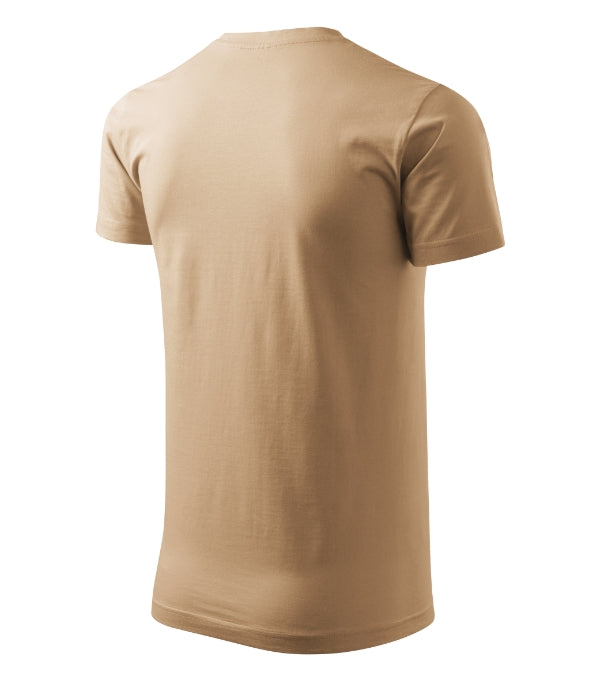 Heavy New 137 Tričko unisex — piesková
