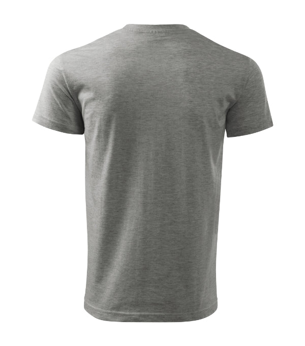 Heavy New 137 Tričko unisex — tmavosivý melír