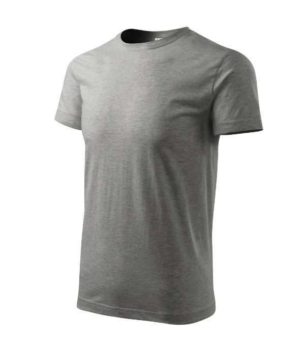 Heavy New 137 Tričko unisex — tmavosivý melír