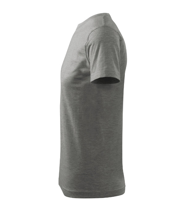 Heavy New 137 Tričko unisex — tmavosivý melír