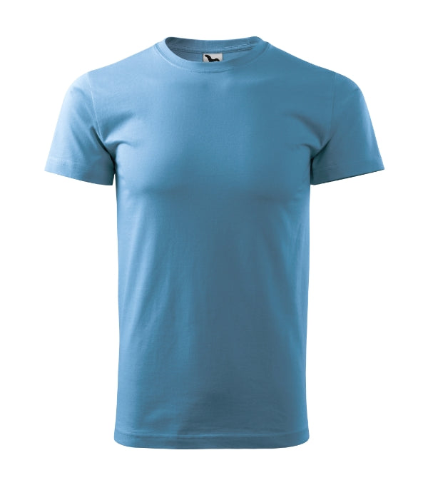 Heavy New 137 Tričko unisex — svetlomodrá