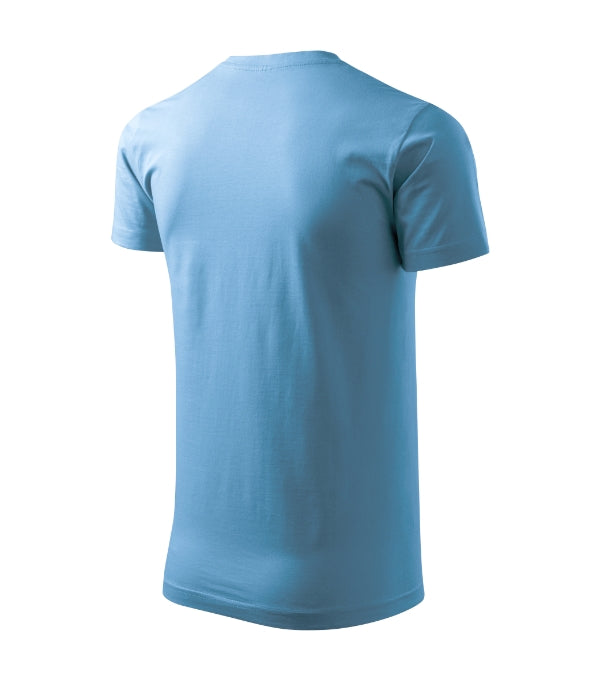 Heavy New 137 Tričko unisex — svetlomodrá